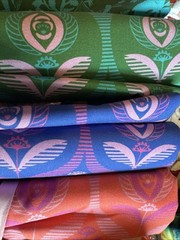 Jennifer Paganelli 7 Yard Bundle-lovely Day Line-blue/pink/green/yellow