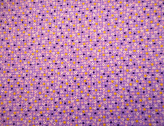 30s Reproduction Fabric 1/2 Yard Pink Yellow Wht Floral Lt Purple Premium Cotton