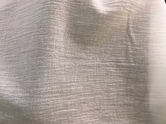 WHITE Crinkled Gauze Fabric 100% Cotton 51″ Wide Fabric by the Yard