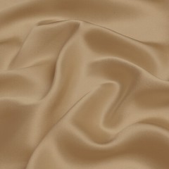 Caramel 100% Pure Mulberry Silk Fabric by the Yard