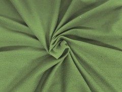 Modal Cotton Spandex French Terry Fabric Knit by the Yard Army Green 8/19