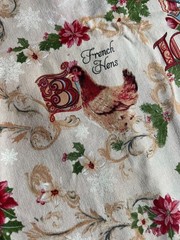 2014 Brother Sister Design Studio – 12 Days of Christmas – 1 yard – Poinsettias