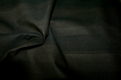 1/2 Metre – CHOCOLATE & COCOA STRIPE PATTERNED Heavy Weight Drill Suiting Fabric