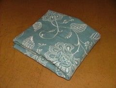1.1 Metres iLiv Adriana Glacier Embroidered Fabric Curtain Upholstery Cushion
