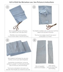 Cotton Polyester Stretch Knit Rib Fabric Trim Garments Waistbands Cuffs,Neotrims