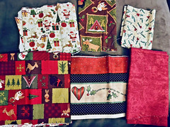 Stash Builder Christmas Holiday Lot of 6 Different Woodlands Remnants READ 4 SZ