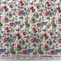 Robert Kaufman Pretty Sweet Floral & Pink Unbranded Quilt Cotton Fabric 2 Yards