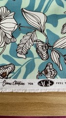 2 Yds Cotton Canvas Fabric Designed By Bonnie Christine For Art Gallery Fabrics.
