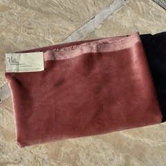 Kravet V-22451 Velours de Paris Velvet Fabric Deep Coral 56″