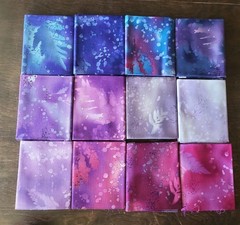 Lot of 80 Fat Quarters, Cotton Quilt, Fossil Fern by Benartex Colorway, UNUSED
