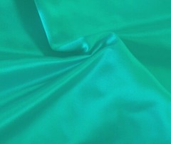 Stunning DARKISH TURQUOISE Light Weight Acetate TAFFETA SOLID Fabric and LINING