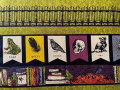 1 1/2 Yards Echo Park Paper Halloween 2013 Harry Potter Style Cotton Fabric