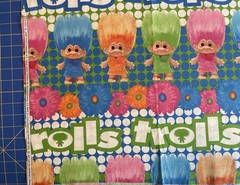 SPRINGS GLOBAL 2006 TROLL COMPANY #5711 COTTON FABRIC SEW QUILT 1 Yard 36×44 NEW
