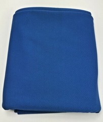 1 Yard Medium Blue Dri Fit Active Wear Knit Breathable Wicking Fabric -36″ x 60″