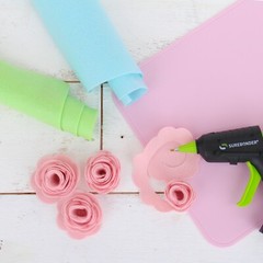 Premium Felt Roll – By The Yard – 36″ Wide – Light Green – Soft Wool-Like 1.2mm