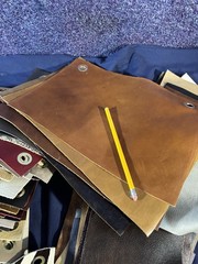 Large Quality Leather Sample Swatch Lot Craft Wallet Sheath Zebra Cobra Croc Etc