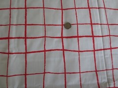 3699. 1983 Waites PLAYGROUND Home Decor, Quilting COTTON FABRIC-44″x2-7/8 yds.