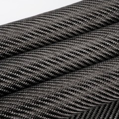 40″ – 118″ Real Carbon Fiber Fabric Cloth Roll 3k 200gsm 2×2 Twill Weave Black