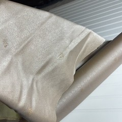 SILK Beige with Pink, FABRIC 10 Yards x 23 Inches Wide or 360 Inches x 23 Wide