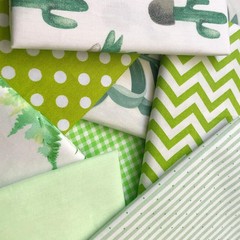 Quilting Fabric Misscrafts 8pcs 100% Cotton Craft Fabric Bundle Fat Quarters …