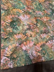 VTG Bali Batik Fan (56.5” X 43.5”Yd) Quilting Cotton