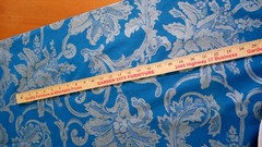 Vintage Reversible Medium Weight Fabric 4.25 Yards