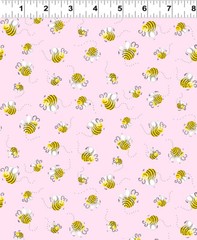 Susy Bees by Susybee SB20197-520 pink quilt fabric BTHY