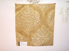 Lee Jofa, Ashton Damask, Novelty Orbs, Remnants, Various Colors Available