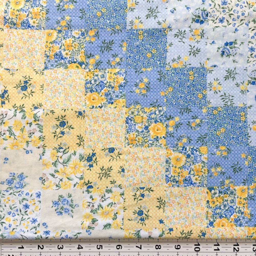 Vintage Signature Calicos Springs Industries Patchwork Fabric By The Half Yard