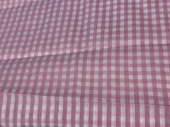 7+ yards Fabric Lot Felt & Fleece Alphabet Ducks Pink/White Gingham Baby #109