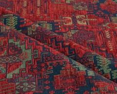 Upholstery Fabric Kilim Bohemian Boho Tribal Southwestern Turkish Rug by Yard