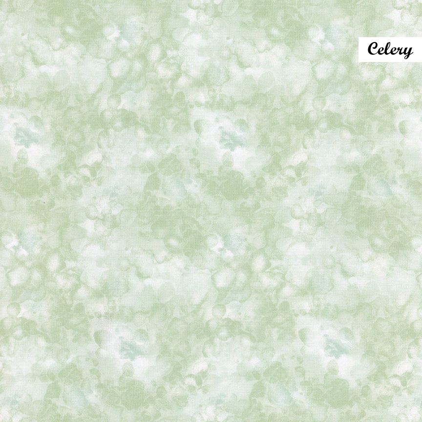 Solid-ish Tone on Tone cotton fabric BTY Timeless Treasures CELERY Green Tonal