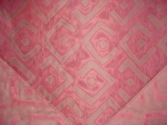 20-3/8Y Scalamandre 26751 Kuba Rouge Red Silk Sheer Drapery Fabric