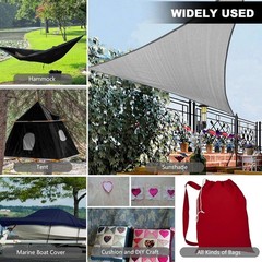 1200D 100% Waterproof Canvas Fabric 36″x58″ Pre-Cut Marine Upholstery Material
