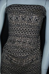 Cotton Jersey Lycra Print Knit Fabric Very Soft 9 oz Geometric Print