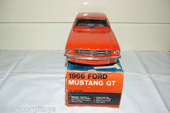 AMF AMERICAN MACHINERY & FOUNDRY FORD MUSTANG COUPE 1/10 N MINT BOXED RARE!!!
