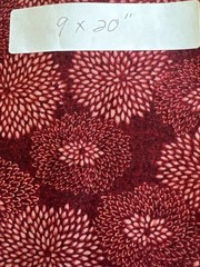 Larger Fabric Scraps for Quilting. Sizes Shown On Photos. Multicolored. 1/2 Lb