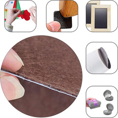 Self Adhesive Felt Sheets, 11 Pieces Stiff Sticky Felt, 8″X12″ Fabric Square wit