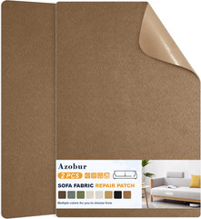 Couch Patch Repair Fabric,Microfiber Fabric, Self-Adhesive, for Sofa Repair and