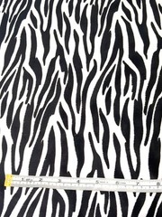 Black White ZEBRA STRIPE Minky Fabric by YARD African Animal Pattern Safari 58″W