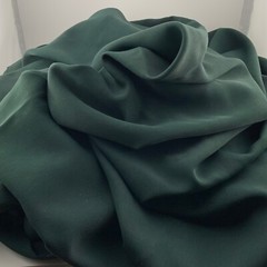 Gabardine Twill Weave Fabric Green Teal Blue 2.75 yds x 58 for Vintage Fashions