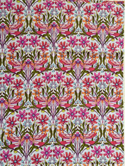 Tula Pink Moon Garden Dragon Your Feet Dusk Pink Fabric Cotton 18″ X 42″ New