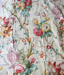 Lee Jofa Trentham Hall Vanilla Designer Fabric Remnant 24″x34″