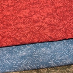 Leaves Earth Tones Seasons Cotton Fabric Tonal Blender 6 Yards (1 Yard Each)