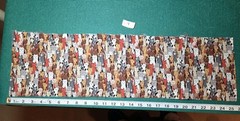 Remnants FQs Novelty Horse Dog Cat WB Charlie brown cotton Craft quilt Fabric