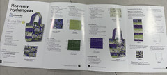Annie’s Creative Quilters Fabric + Pattern Heavenly Hydrangeas Collect FQ081 New