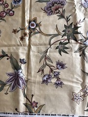 Vintage Margin Designs Floral Chintz Polished Cotton Fabric 3.63 yards 56″ Wide