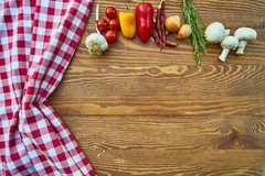 Gingham Checkered Fabric by the Yard | Polyester Picnic Checkers | 60″ 1×1 Check