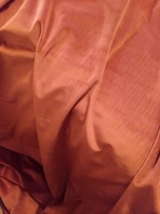 2.75yd X 56″ + 36″x48″ pc RUST FRENCH COTTON HEAVY VELVET FABRIC DECOR / DRESS