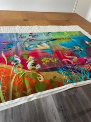 Shining Sea 3 Wishes Fabric Panel 34″ x 44″